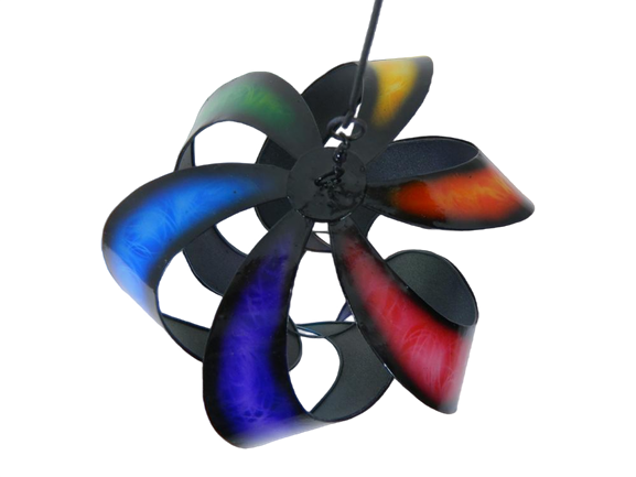 Metal Wind Spinner - Rainbow